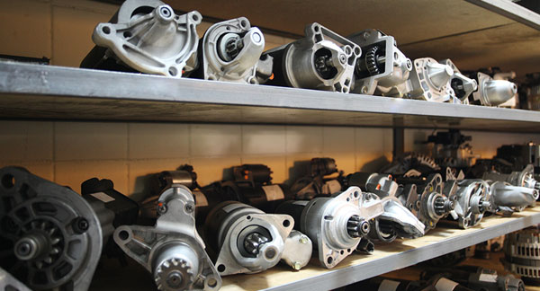 stock of car alternators